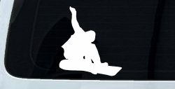 Snowboarding Car or Truck Window Decal Sticker