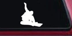 Snowboarding Car or Truck Window Decal Sticker