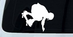 Skateboarding Car or Truck Window Decal Sticker