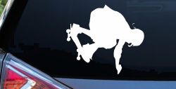 Skateboarding Car or Truck Window Decal Sticker