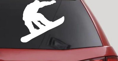 Snowboarding Car Truck Window Decal Vinyl Sticker Auto Sport Graphic