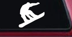 Snowboarding Sports Car or Truck Window Decal Sticker