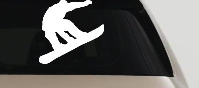 Snowboarding Car Truck Window Decal Vinyl Sticker Auto Sport Graphic