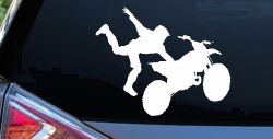 Moto X Freestyle Trick Car or Truck Window Decal Sticker