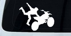 Moto X Freestyle Trick Car or Truck Window Decal Sticker