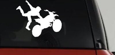 Moto X Freestyle Trick Decal Car Truck Window Vinyl Sticker