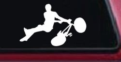BMX Trick Car or Truck Window Decal Sticker