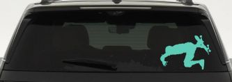 Skateboarding Car or Truck Window Decal Sticker (Mint)