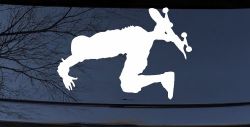Skateboarding Car or Truck Window Decal Sticker