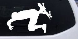Skateboarding Car or Truck Window Decal Sticker