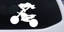 Moto X Freestyle Trick Car or Truck Window Decal Sticker