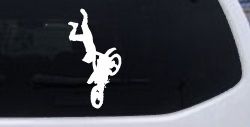 Moto X Freestyle Trick Car or Truck Window Decal Sticker