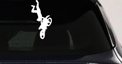Moto X Freestyle Trick Decal Sticker for Car Truck Window