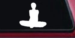 Yoga Pose Car or Truck Window Decal Sticker
