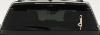 Yoga Pose Car Decal Truck Window Sticker Vinyl Zen Mindful (Desert Sand)