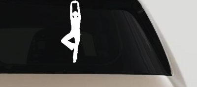 Yoga Pose Car Decal Truck Window Sticker Vinyl Zen Mindful