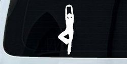 Yoga Pose Car or Truck Window Decal Sticker