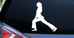 Yoga Pose Car or Truck Window Decal Sticker