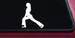 Yoga Pose Car or Truck Window Decal Sticker