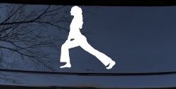Yoga Pose Car or Truck Window Decal Sticker