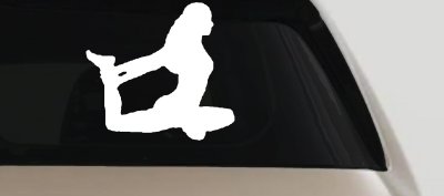 Yoga Pose Decal for Car Truck Windows Vinyl Sticker