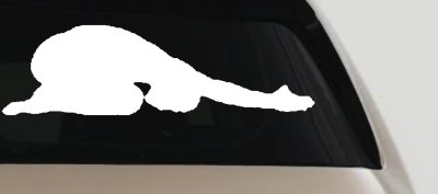 Yoga Pose Decal for Cars & Trucks - Vinyl Sticker for Zen on the Go