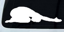 Yoga Pose Car or Truck Window Decal Sticker