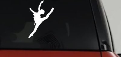 Dancer Vinyl Decal for Cars & Trucks - Express Your Passion