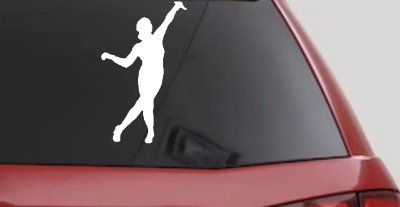 Dancer Car Truck Window Vinyl Decal Sticker Show Your Moves