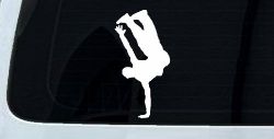 Dancer One Hand Stand Car or Truck Window Decal Sticker
