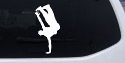 Dancer One Hand Stand Car or Truck Window Decal Sticker
