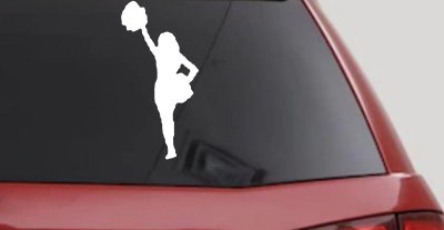 Cheerleader Decal Sticker for Car Truck Window Vinyl Graphic