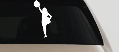 Cheerleader Decal Sticker for Car Truck Window Vinyl Graphic