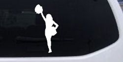 Cheerleader Sports Car or Truck Window Decal Sticker