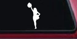 Cheerleader Sports Car or Truck Window Decal Sticker