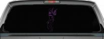 Cute Pixie Fairy Bikini Car or Truck Window Decal Sticker (Violet)