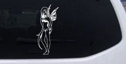 Cute Pixie Fairy Bikini Car or Truck Window Decal Sticker