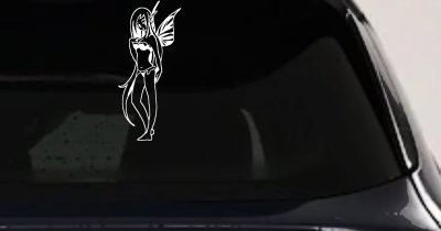 Cute Pixie Fairy Bikini Decal - Car Truck Window Vinyl Sticker