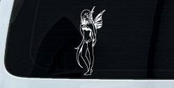 Cute Pixie Fairy Bikini Car or Truck Window Decal Sticker