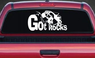 Got Rocks Off Road Car or Truck Window Decal Sticker