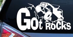 Got Rocks Off Road Car or Truck Window Decal Sticker