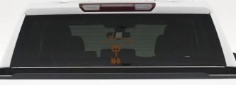 In Memory Of Chihuahua Car or Truck Window Decal Sticker (Copper)