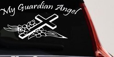Guardian Angel Christian Car Truck Window Decal Sticker Vinyl