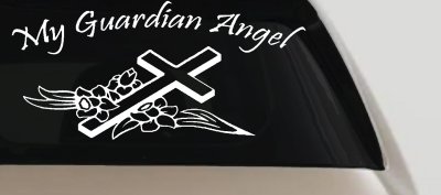 Guardian Angel Christian Car Truck Window Decal Sticker Vinyl