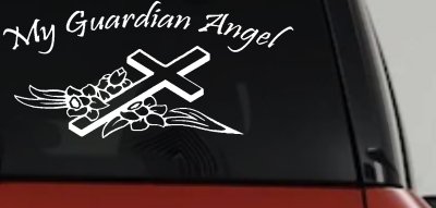 Guardian Angel Christian Car Truck Window Decal Sticker Vinyl