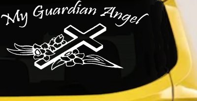 Guardian Angel Christian Car Truck Window Decal Sticker Vinyl