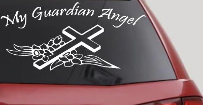 Guardian Angel Christian Car Truck Window Decal Sticker Vinyl