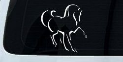 Tribal Horse Car or Truck Window Decal Sticker