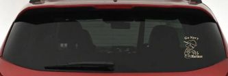 Go Navy Pee On Marines Car or Truck Window Decal Sticker (Desert Sand)