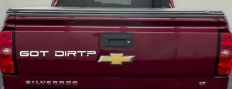 Got Dirt Off Road Car or Truck Window Decal Sticker (White)
